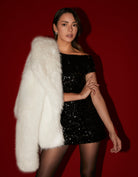 Faux Fur Jacket | Off White