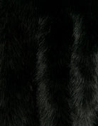 Faux Fur Jacket | Black