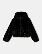 Faux Fur Jacket | Black