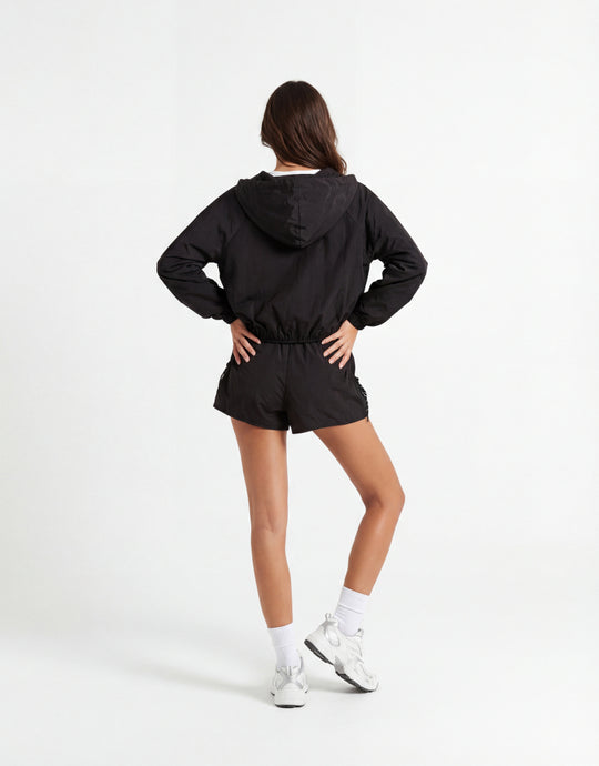 Zip Up Jacket | Black