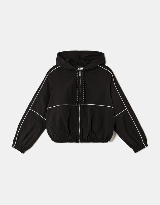 Zip Up Jacket | Black