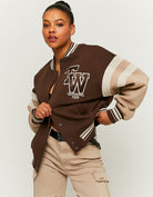 Varsity Jacket | Brown