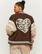Varsity Jacket | Brown
