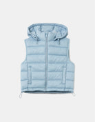 Sleeveless Padded Jacket | Blue