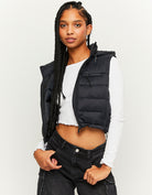Lightweight Sleeveless Padded Jacket | Black
