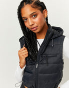 Lightweight Sleeveless Padded Jacket | Black