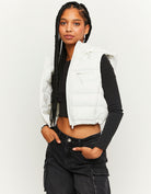 Lightweight Sleeveless Padded Jacket | Off White