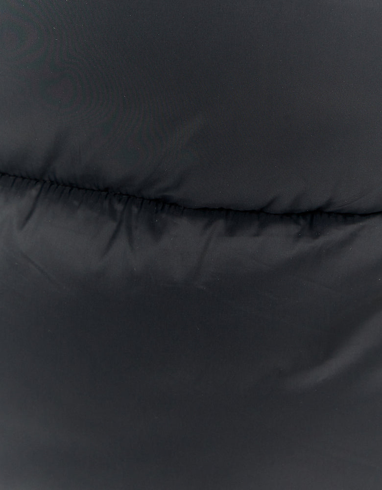 Long Padded Jacket | Black