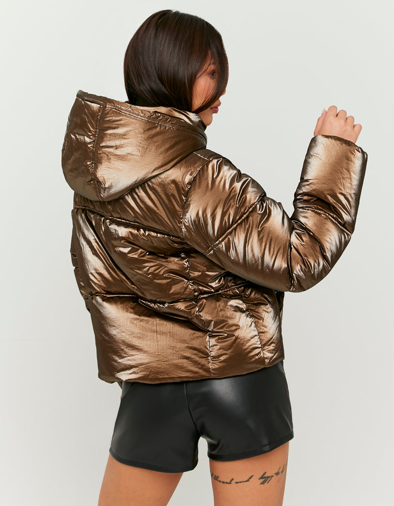 Puffed Jacket | Bronze