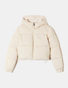 Padded Jacket | Beige Chiné