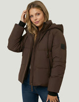 Puffed  Jacket | Brown