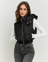 Padded Vest | Black