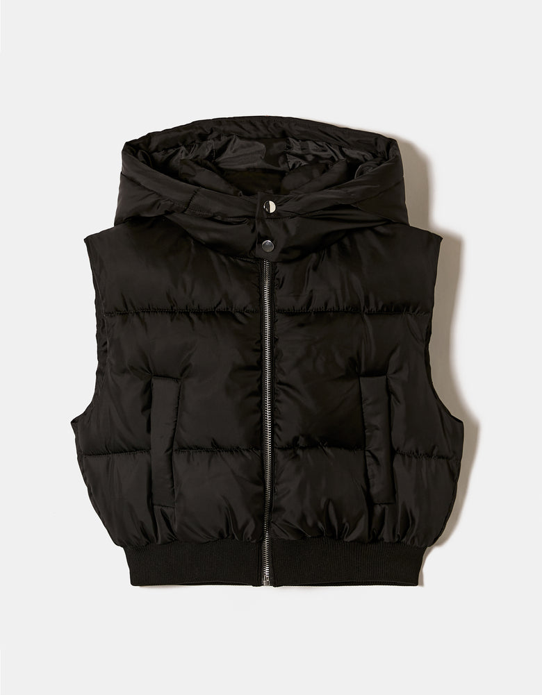 Padded Vest | Black