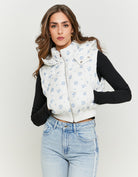 Padded Vest | Floral Print