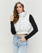 Padded Vest | Floral Print