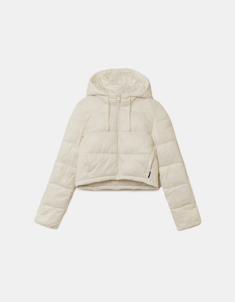 Cropped Padded Jacket | Off White