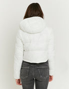 Cropped Padded Jacket | Off White