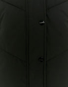 Puffed Jacket with Fur | Black