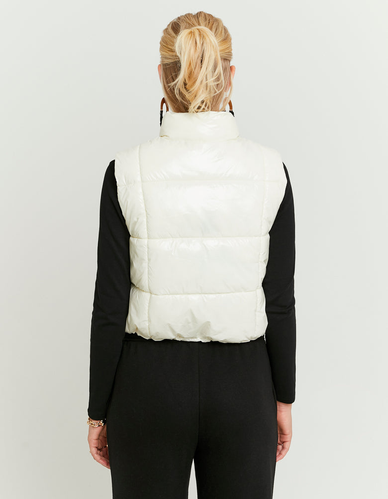 Light Padded Vest | Off White