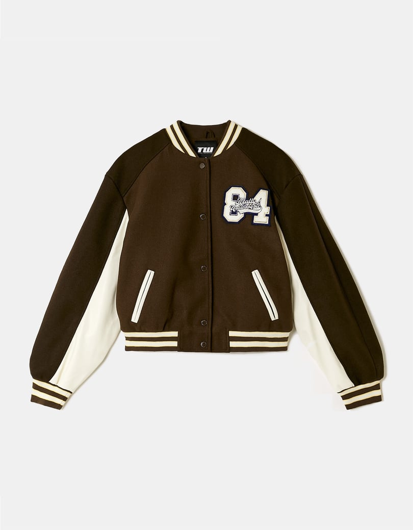Varsity Jacket | Brown
