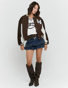 Varsity Jacket | Brown