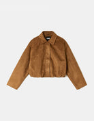 Suede Jacket | Brown
