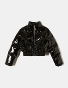 Vinyl Padded Jacket | Black