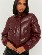 Knit Cardigan with Rhinestones | Bordeau