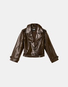 Biker Jacket | Brown