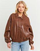 Oversized Jacket | Brown