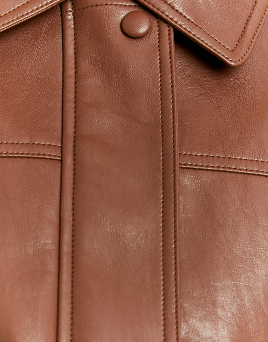 Oversized Jacket | Brown