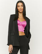 Long Sleeves Blazer | Black