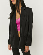 Long Sleeves Blazer | Black