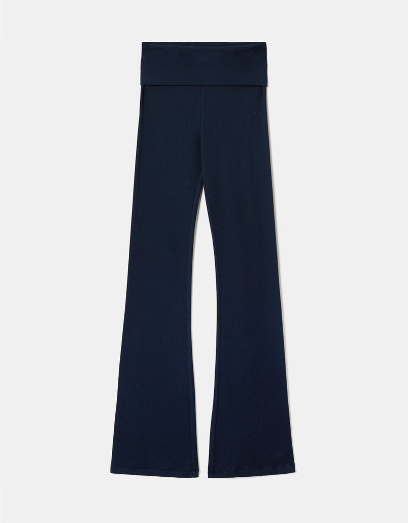 Flare Leggings | Navy