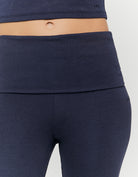 Flare Leggings | Navy