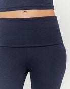 Flare Leggings | Navy