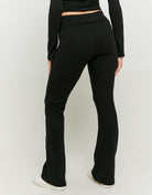 Leggings with Fold | Black