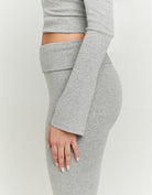 Leggings with Fold | Grey