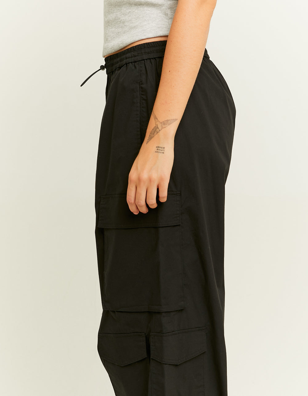 T.Shirt Basic Classic Round Neck (with Lycra) | Black