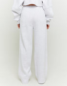 Wide Leg Joggers | Light Grey