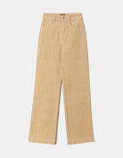 Corduroy Wide Leg Pant | Beige