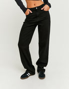 Mid Rise Pant | Black