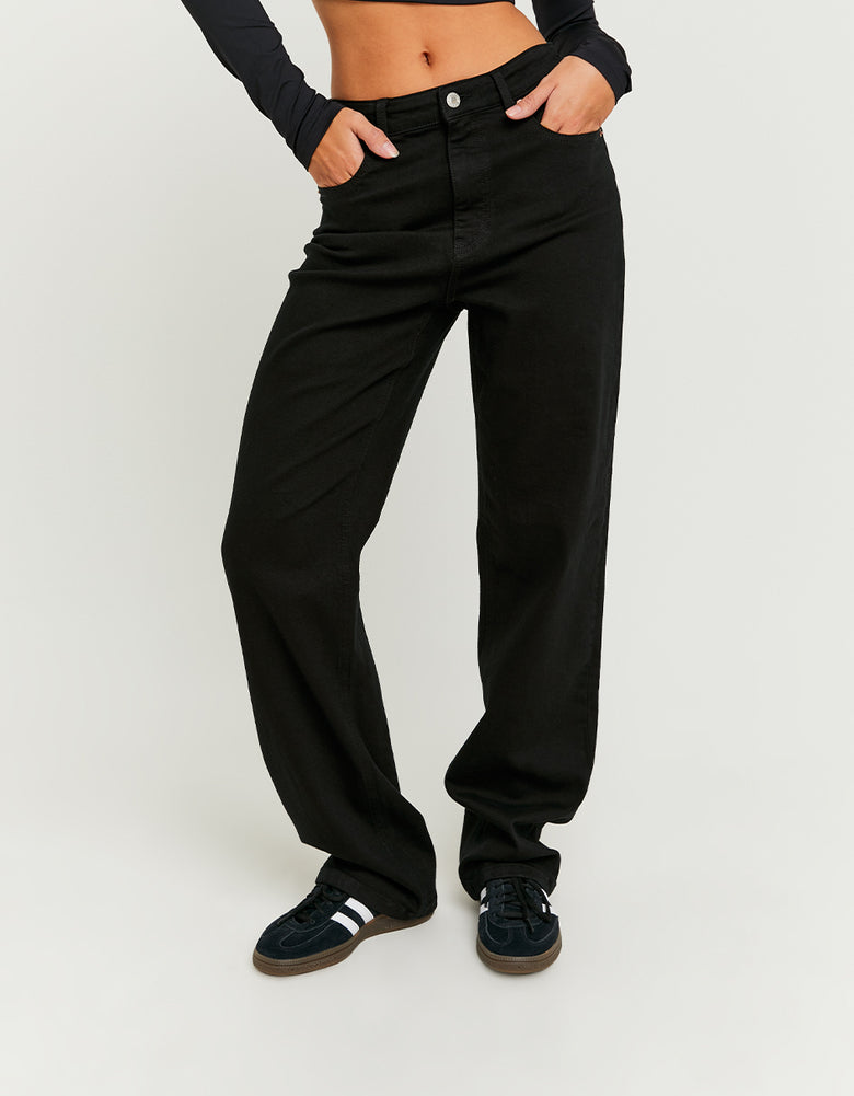 Mid Rise Pant | Black