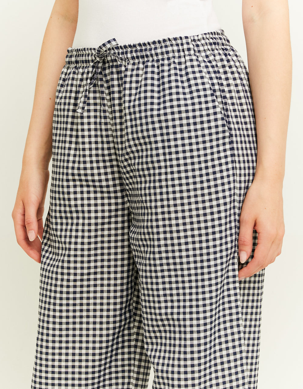 Pyjama - style trousers | Navy