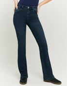 Mid Waist Bootcut Jeans | Unwashed