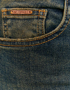 Mid Waist Bootcut Jeans | Vintage Wash