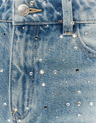 Mid Waist Barrel Jeans | Vintage Wash