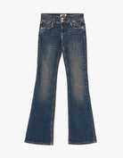 Low Waist Bootcut Jeans | Vintage Wash