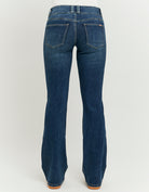 Low Waist Flare Jeans | Blue Wash