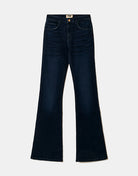 Mid Waist Push Up Flare Jeans | Unwashed